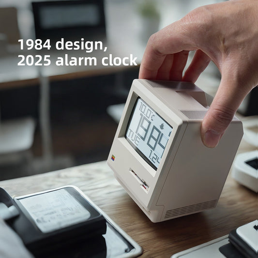 Retro Mac Computer Clock
