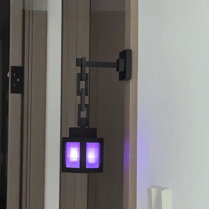 Rechargeable Minecraft lantern