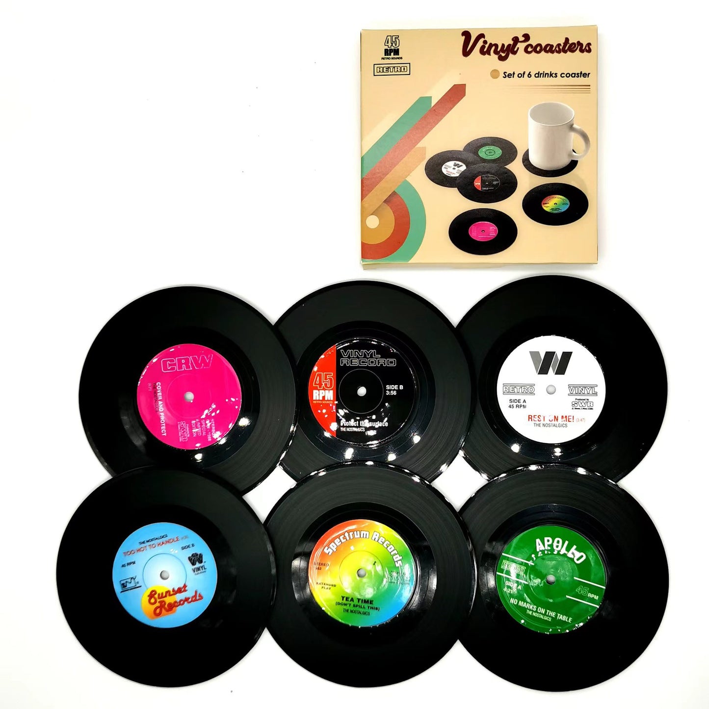 Record Coaster