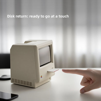 Retro Mac Computer Clock