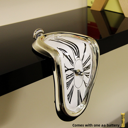 Melting Corner Clock