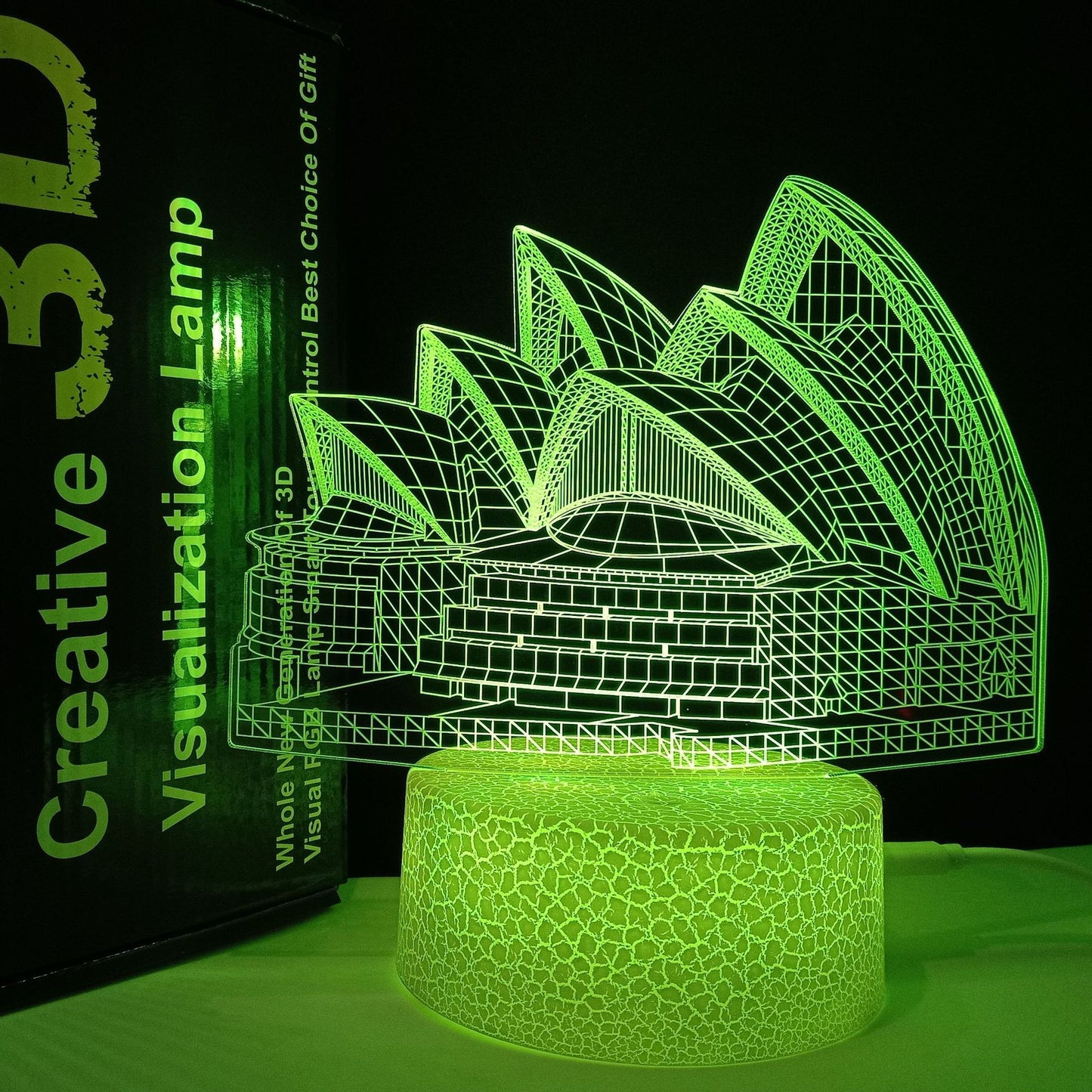 Holographic Night Light