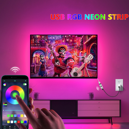 Remote Control RGB Silicon Lights