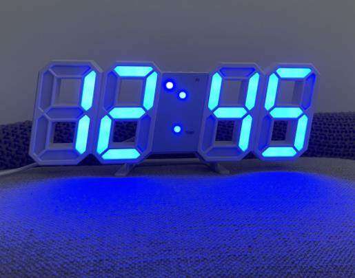 LED Mechanical/Digital Clock