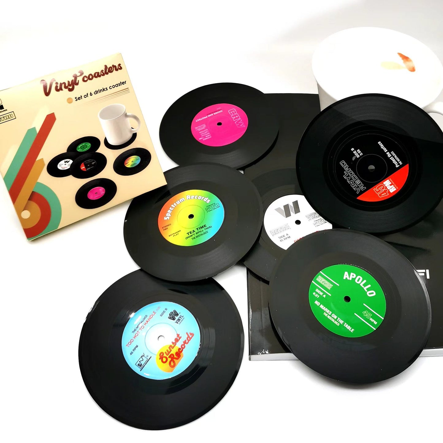 Record Coaster