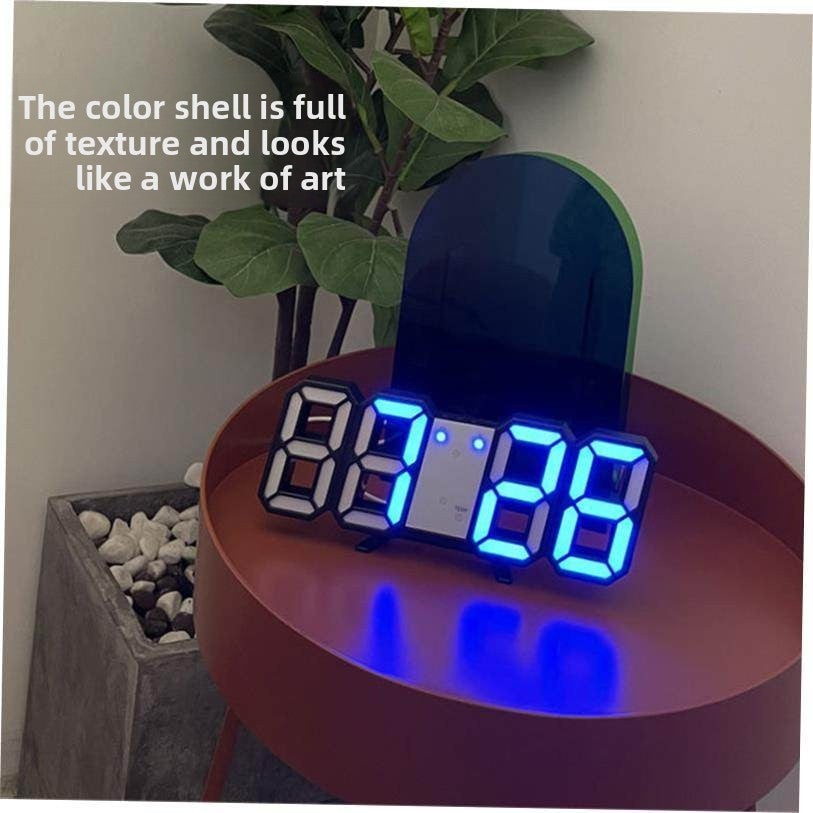 LED Mechanical/Digital Clock
