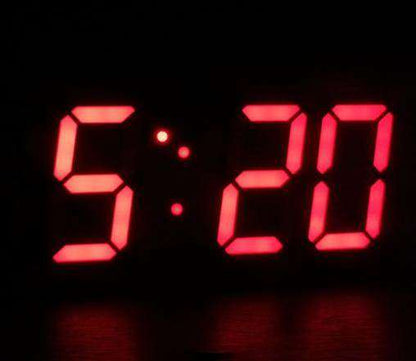 LED Mechanical/Digital Clock