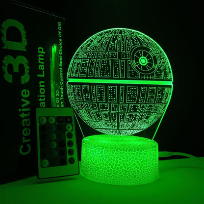 Holographic Night Light