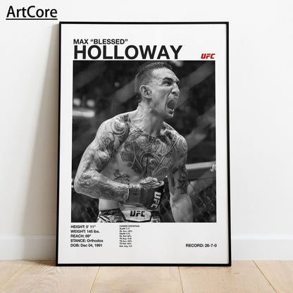 UFC Fighter Poster