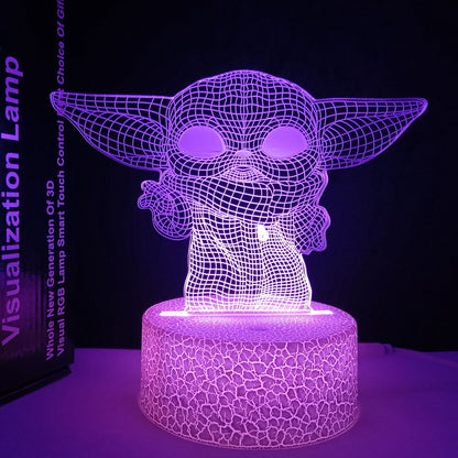 Holographic Night Light