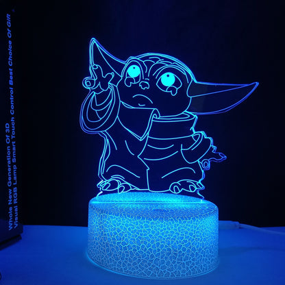 Holographic Night Light
