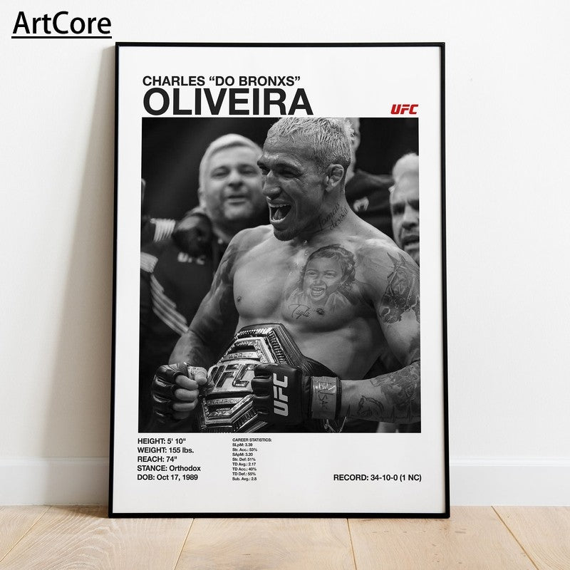 UFC Fighter Poster