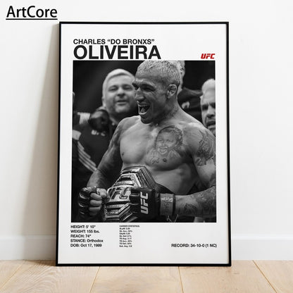UFC Fighter Poster