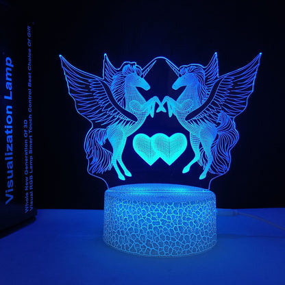 Holographic Night Light