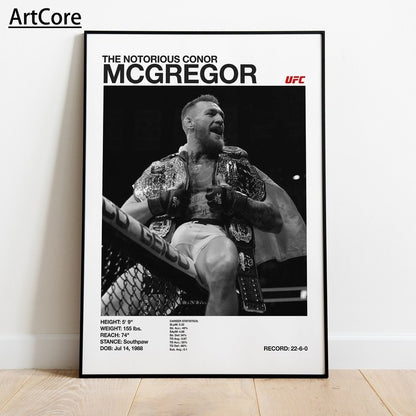 UFC Fighter Poster