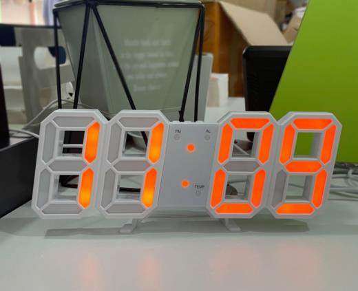 LED Mechanical/Digital Clock