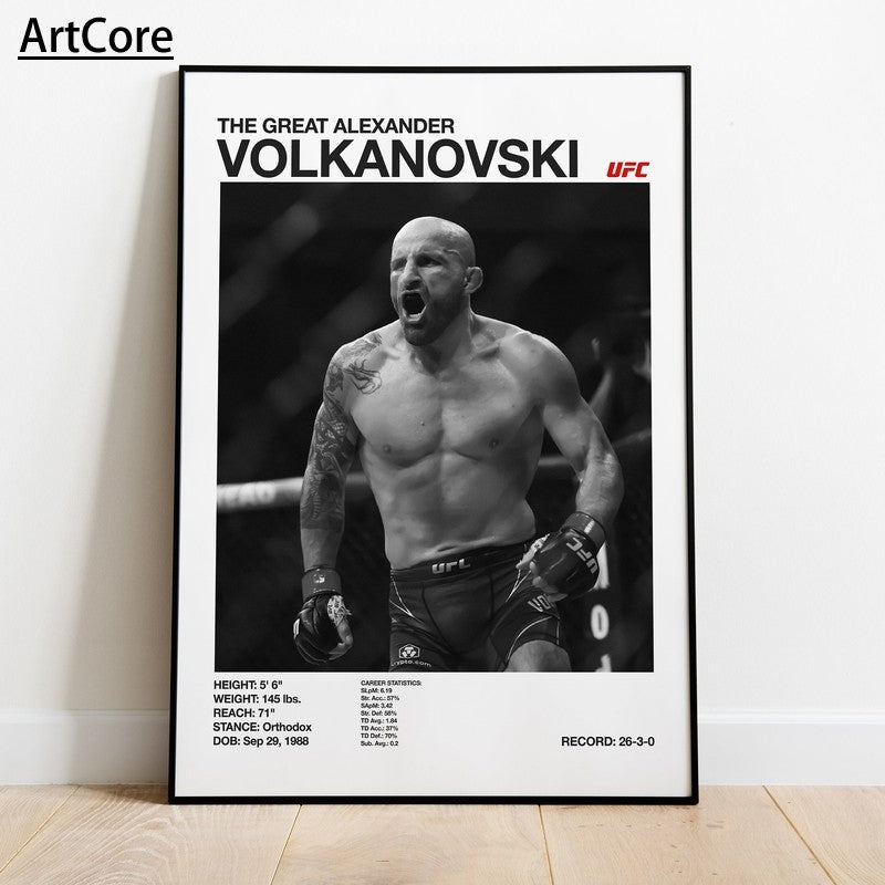 UFC Fighter Poster