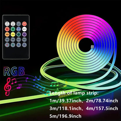 Remote Control RGB Silicon Lights