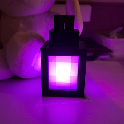 Rechargeable Minecraft lantern