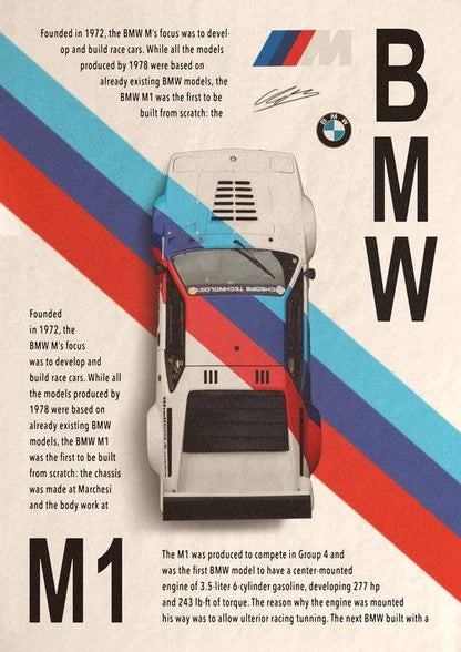 Vintage Sports Car Poster