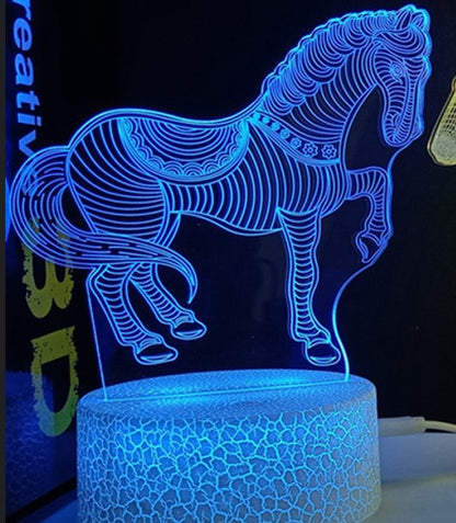Holographic Night Light