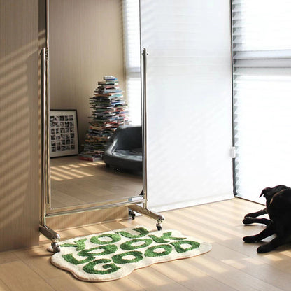 "You Look Good" Plush Rug