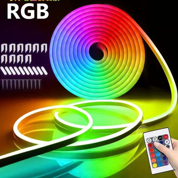 Remote Control RGB Silicon Lights
