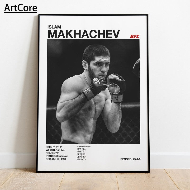 UFC Fighter Poster