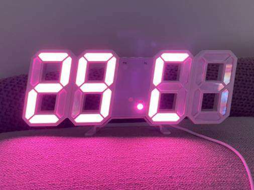 LED Mechanical/Digital Clock