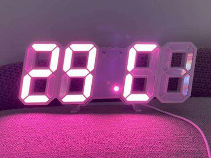 LED Mechanical/Digital Clock