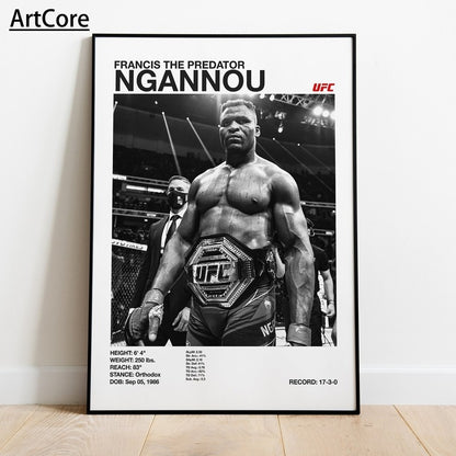 UFC Fighter Poster