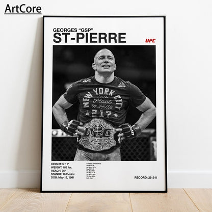 UFC Fighter Poster