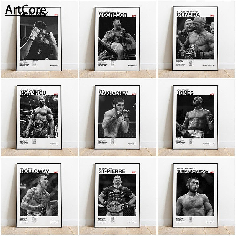 UFC Fighter Poster