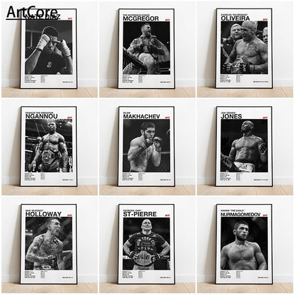 UFC Fighter Poster