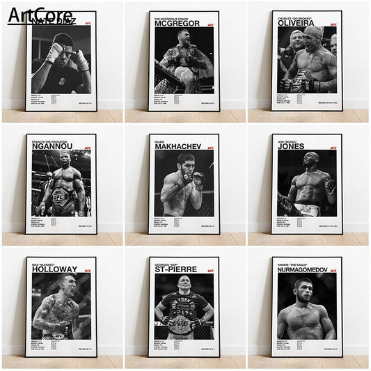 UFC Fighter Poster