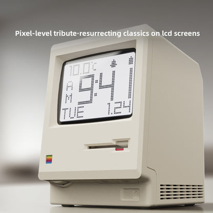 Retro Mac Computer Clock