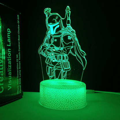Holographic Night Light