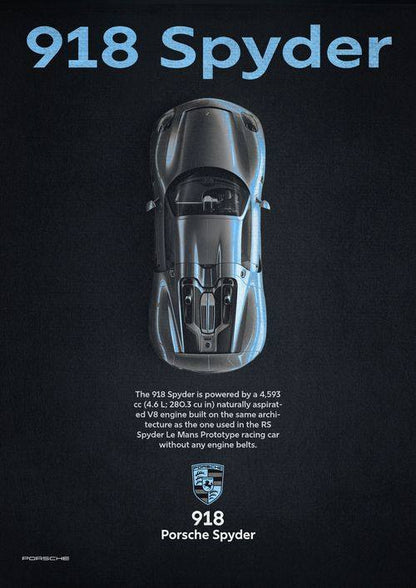 Vintage Sports Car Poster