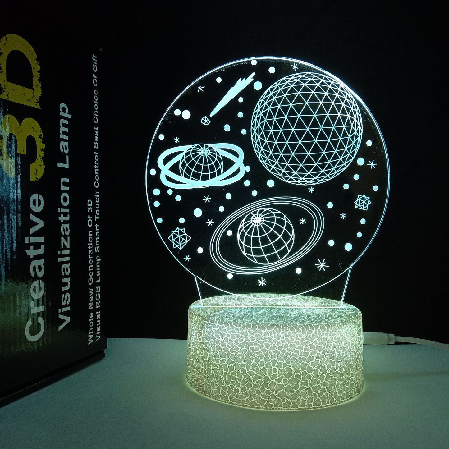 Holographic Night Light