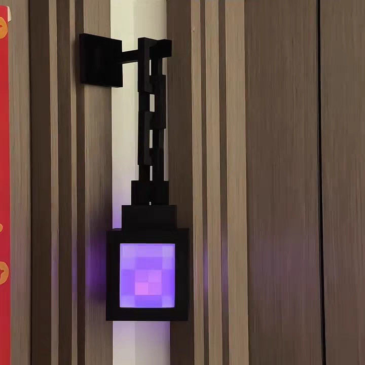 Rechargeable Minecraft lantern