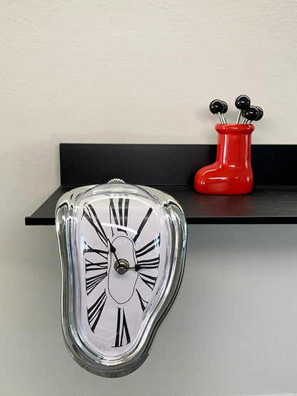 Melting Corner Clock