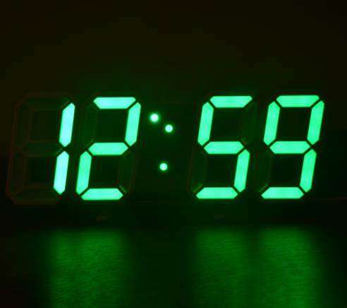 LED Mechanical/Digital Clock