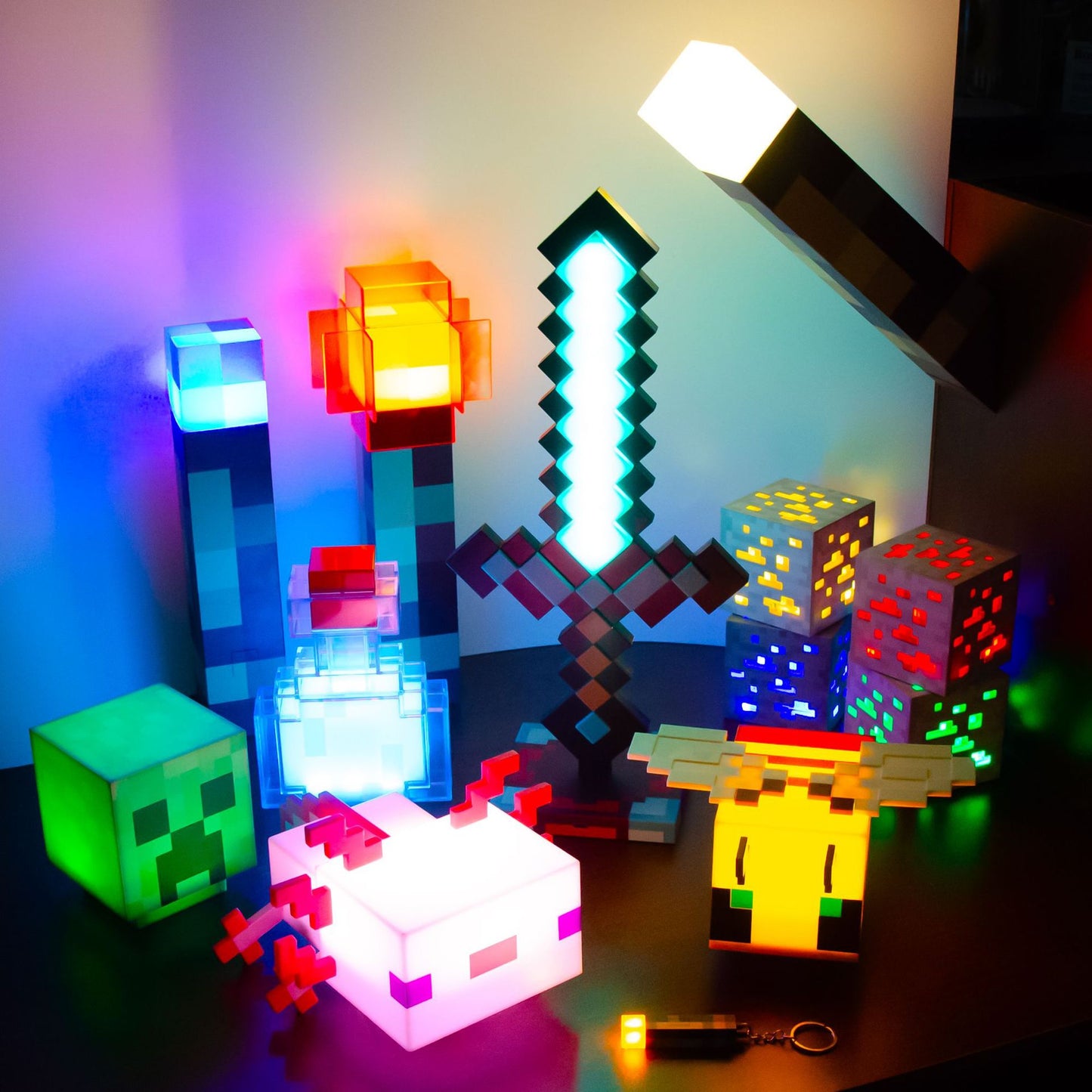 Minecraft Torch Night Light