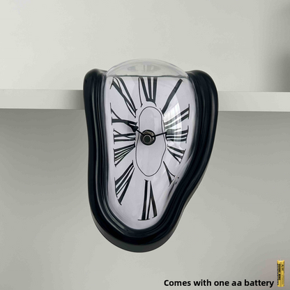 Melting Corner Clock