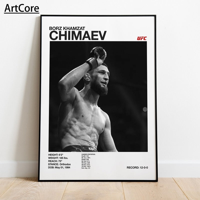 UFC Fighter Poster